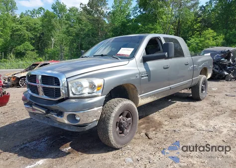2007 Dodge Ram 2500 Slt from USA, damaged, VIN 3D7KS29C57G709790